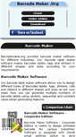Mobile Screenshot of barcodemaker.org